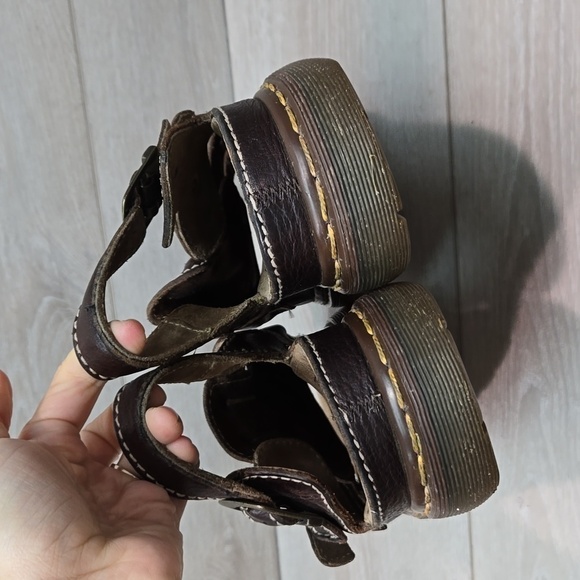 Vintage Dr.Martens Men 8092 Fisherman Chunky Tractor Platform Sandals shoes - Picture 6 of 16